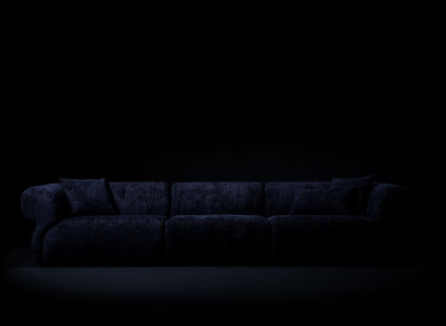 big Sofa Couch 5 Sitzer Italienische xxl Couchen Sofas Möbel Textil